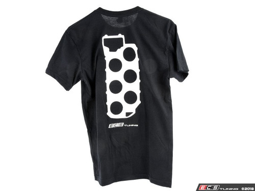 Black VR6 Design Short Sleeve T-Shirt