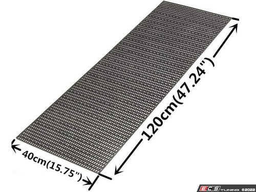 Universal ABS Grille Plastic 47.2"x15.7"x0.16"