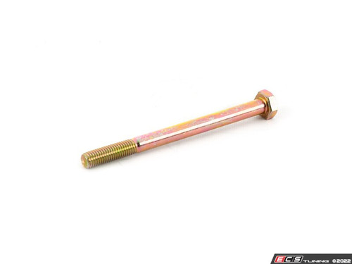 M10 X 1.5 Mm Thread, 130 Mm Long, Zinc Yellow-Chromate Plated Steel Hex Head Screw