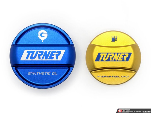 Turner X Goldenwrench Motorsport Edition Cap Set - Blue & Gold - F Chassis