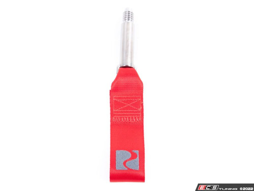 Rear Strap Style Tow Hook - Red