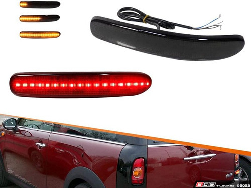 Tail Light Finisher LED Light Kit - Tinted Red/Amber