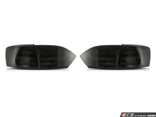 Audi Style LED Tail Light Set - Smoked