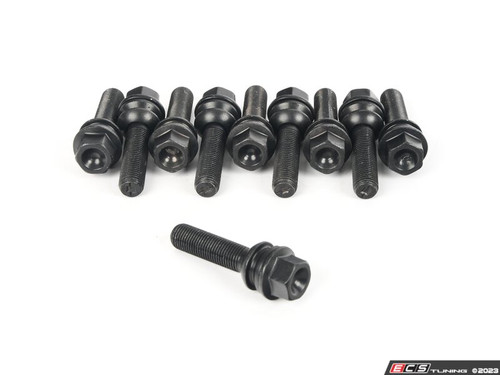 Rennline 72mm OEM+ R14 Porsche Lug Bolts Sets Of 10