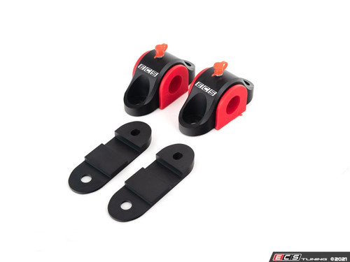 ECS Billet Front Sway Bar Brackets With Polyurethane Bushings - Pair - ES4488389