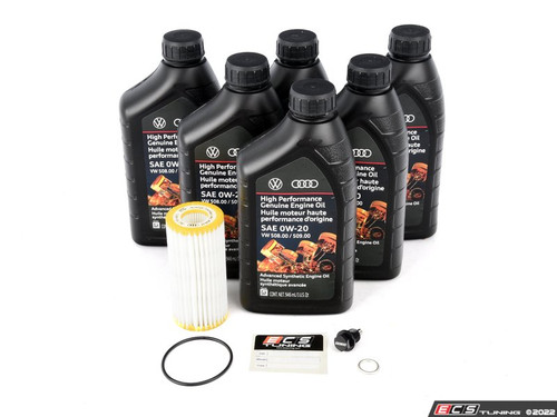 Genuine Oil Service Kit (0W-20) - With Magnetic Drain Plug - ES4445999