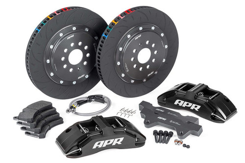 APR Brakes - 380x34mm 2 Piece 6 Pistion Kit - Front - Black - (MLB 345mm) | BRK00026