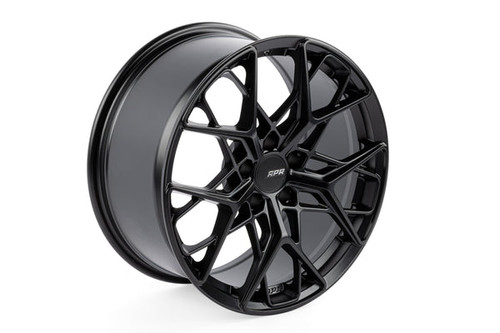 APR A02 19" 5x112 Satin Black Flow Formed Wheel | WHL00034