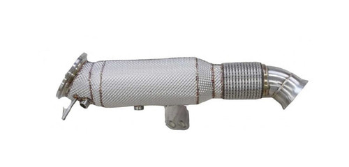 Racing Dynamics Catted Downpipe w/HS - BMW B58 / G0X / X5 / X6 | 130.10.58.170