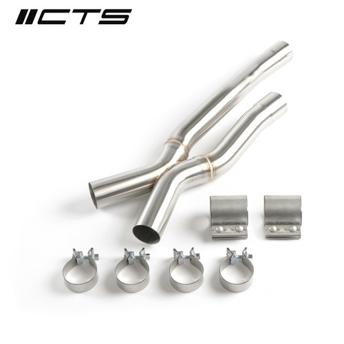 CTS Turbo BMW S58 F97/F98 X3M/X4M Resonator Delete Kit