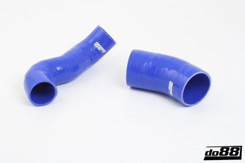 do88 Ford Focus RS MKII Air filter box hoses Blue - do88-kit136B