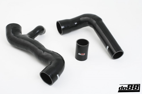 do88 Ford Focus RS MKII Pressure hoses with symposer Black - do88-kit137-MS-S