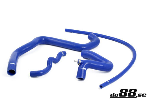 do88 Volvo S40/V40 2.0T/T4 98-04 Coolant hoses Blue - do88-kit7