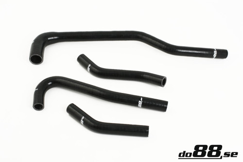 do88 SAAB 9000 1992-98 Heater hoses Black - do88-kit86S