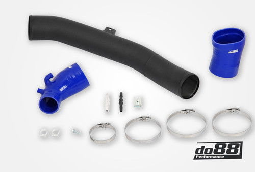 do88 SAAB 9-5 2.8t V6 2010-2011 Inlet pipe with Blue hoses - IR-160-B