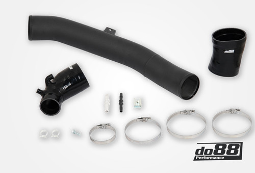 do88 SAAB 9-5 2.8t V6 2010-2011 Inlet pipe with Black hoses - IR-160-S