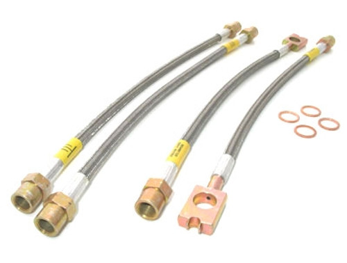 EST DOT Approved S/S Brake Lines - Kit (4 line kit) - A4 B7