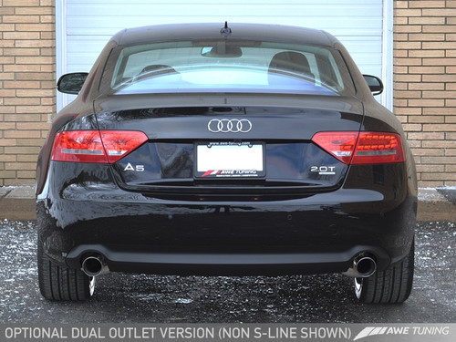 AWE Tuning B8 A5 3.2L Touring Edition Dual Outlet Exhaust Systems