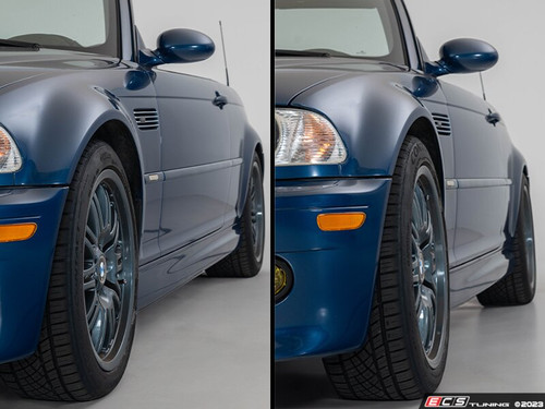 "Flush" Fitment Kit - Black - E46 M3 | ES4846631