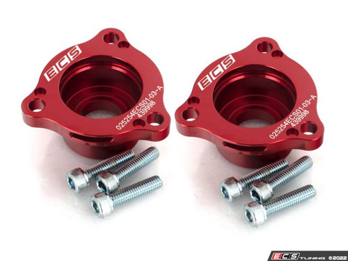 Audi 4.0T Atmospheric Diverter Valve Spacer - Red Pair | ES4491604