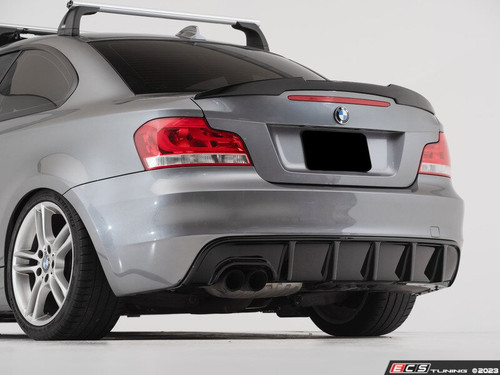 E8x M-Sport Rear Diffuser - Gloss Black | ES4708723