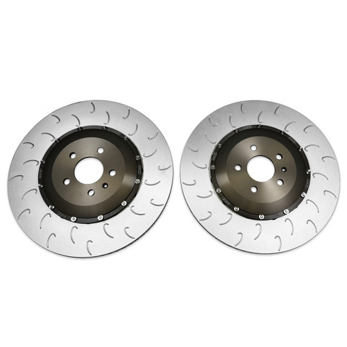 2-Piece Floating Front Brake Rotor Upgrade Kit for Audi 4M/4M.5 SQ7/SQ8