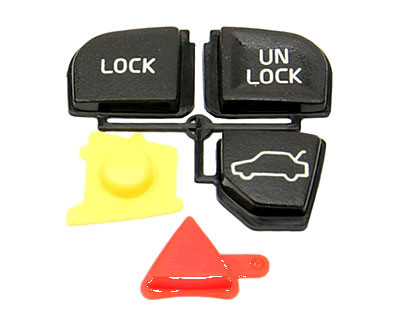 Key Fob Remote Button Set - S60 V70