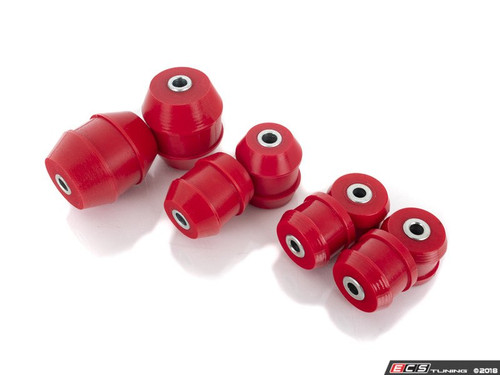Front Lower & Upper Polyurethane Control Arm Bushing Kit