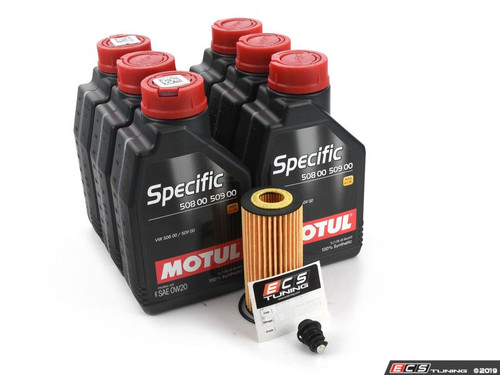 Motul Specific Oil Service Kit (0w-20) - ECS Magnetic Drain Plug