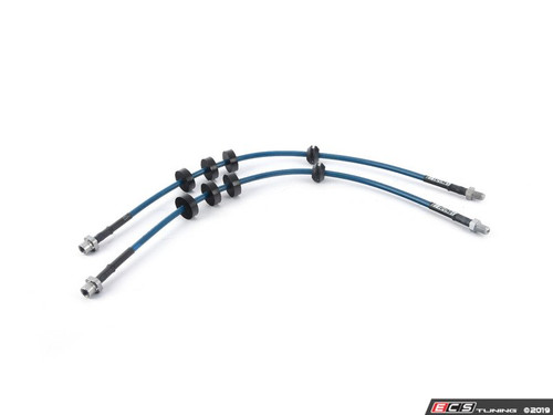 Turner Motorsport Stainless Steel Brake Lines - Front | ES3690900