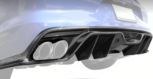 2015-2022 MK6 Ford Mustang GT Coupe / Convertible Carbon Fiber Rear Diffuser