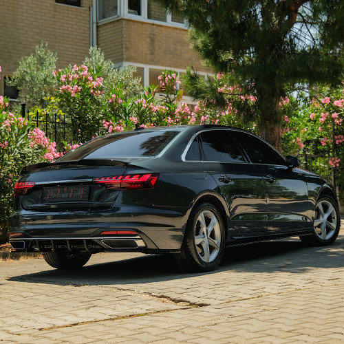 Rear Spoiler Gloss Black - AUDI A4 / A4 S-Line / S4 B9 2015-2024
