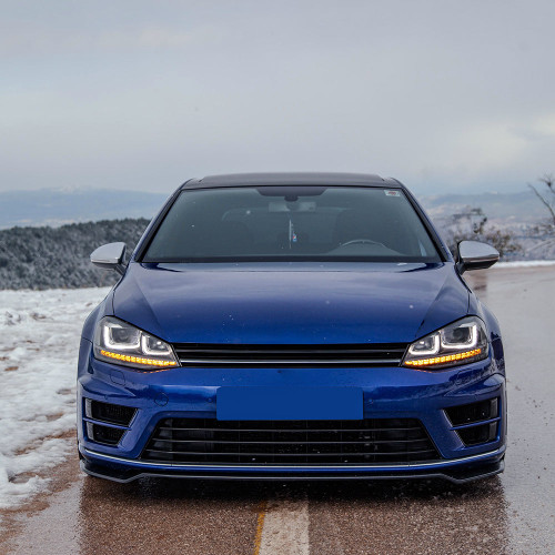 Body Kit Gloss Black - VW VOLKSWAGEN Golf MK7 R 2013-2016