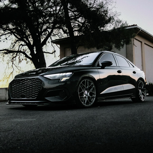 Side Skirts Gloss Black - AUDI A3 8Y Sedan / Sportback 2020-2024
