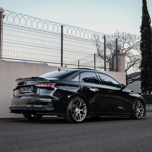 Rear Diffuser Gloss Black - AUDI A3 8Y (Sedan / Sportback) 2020-2024