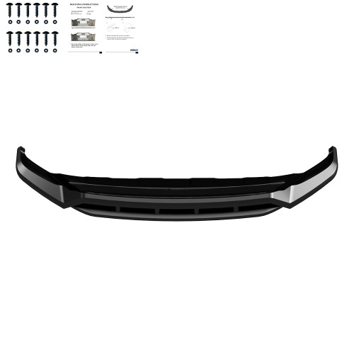 Front Splitter Gloss Black - VW VOLKSWAGEN Touareg R-Line MK3 Facelift 2024+