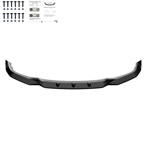 Front Splitter Gloss Black - BMW X1 M-Pack F48 Facelift 2019-2022