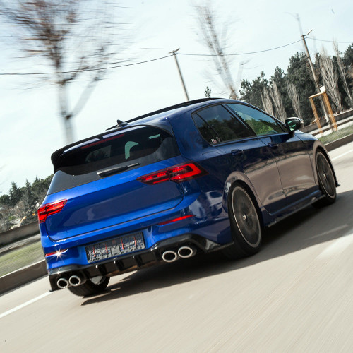 Rear Diffuser Gloss Black - VW VOLKSWAGEN Golf MK8 R 2020+