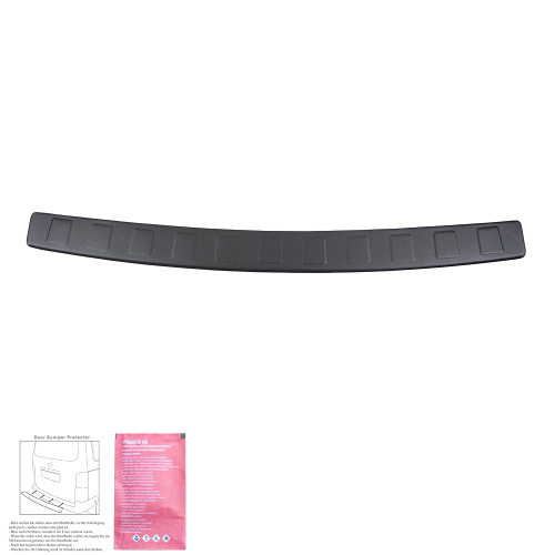 Rear Bumper Protector Gloss Black - MERCEDES GLC X253 2015+