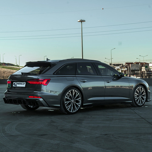 Side Skirts Gloss Black - AUDI S6 / A6 S-Line C8 (Sedan-Avant) 2019+