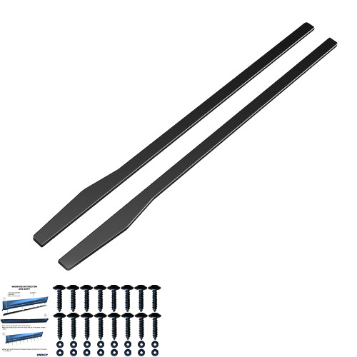 Side Skirts Gloss Black - MERCEDES C CLASS W205 / W205 Facelift 2015-2021