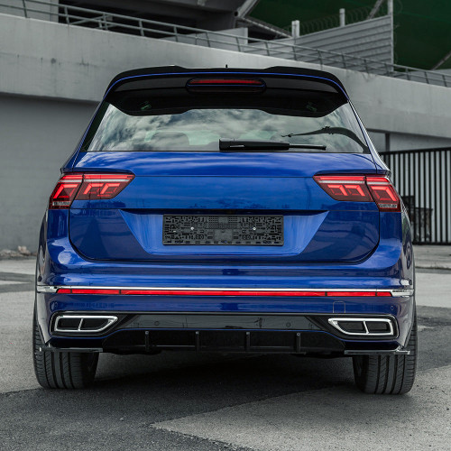 Rear Spoiler Gloss Black - VW VOLKSWAGEN Tiguan MK2 R / R-Line Facelift 2020+