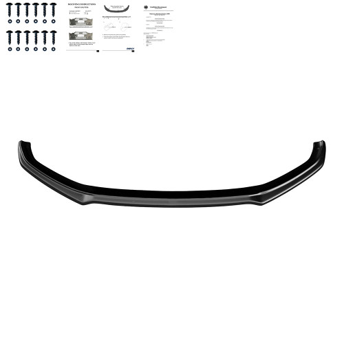 Front Splitter Gloss Black - AUDI A5 S-Line / S5 F5 Coupe / Sportback 2017-2019 with ABE TÜV