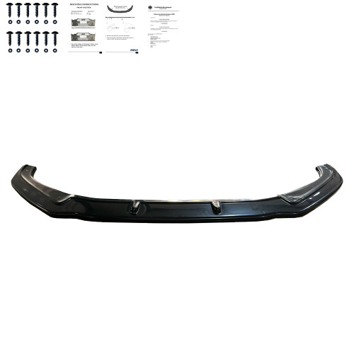 Front Splitter Gloss Black - AUDI A4 S-Line / S4 B9 2016-2019 pre-facelift