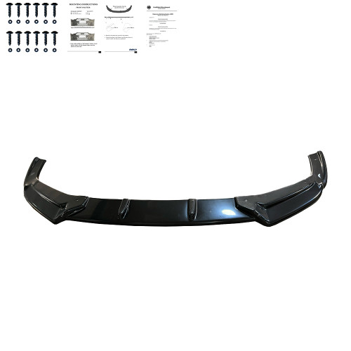 Front Splitter Gloss Black - AUDI RS6 C8 2019+ with ABE TÜV