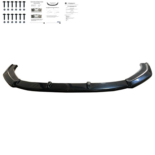 Front Splitter Gloss Black - AUDI RS4 B9 2017-2019 with ABE TÜV