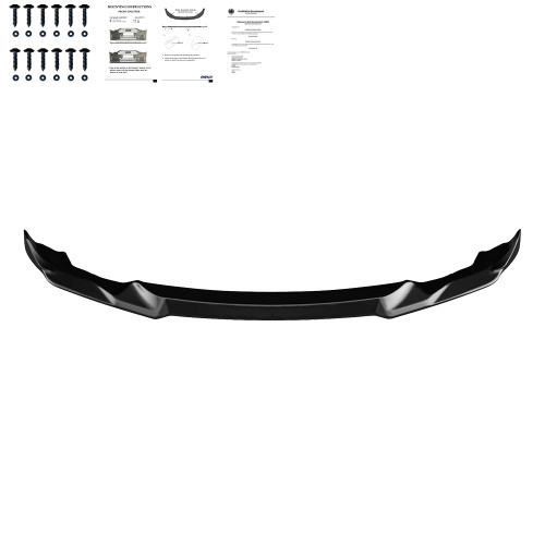 Front Splitter Gloss Black - BMW M2 Series Competition F87 2018-2020 with ABE TÜV
