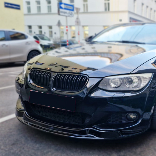 Front Splitter Gloss Black - BMW 3 Series E92 / E93 M-Sport 2010-2013 with ABE TÜV