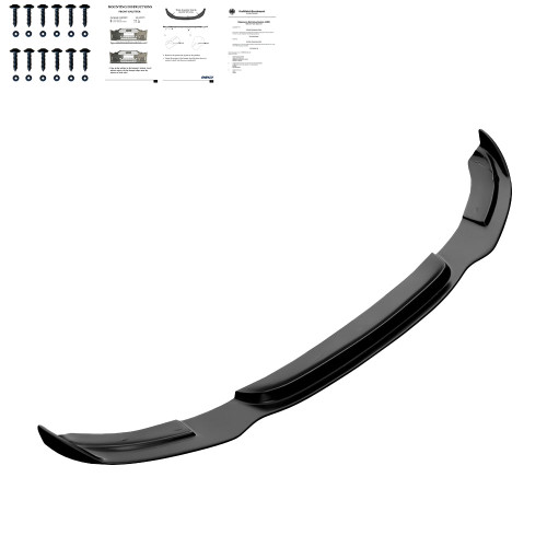 Front Splitter Gloss Black - BMW 3 Series F34 GT 335i M-Pack 2012-2017 with ABE TÜV