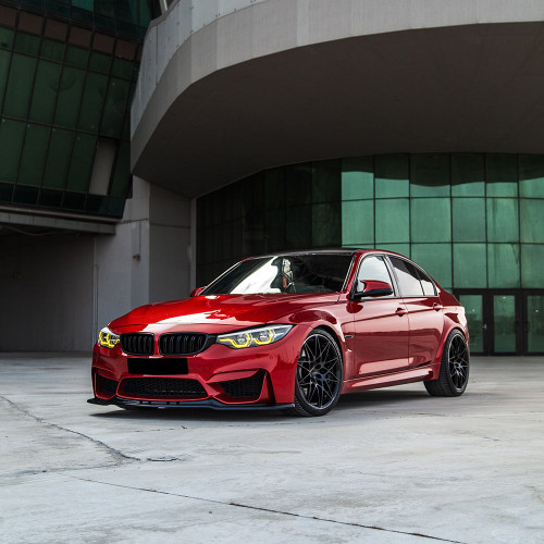 Front Splitter Gloss Black - BMW M3 Series F80 2014-2018 with ABE TÜV